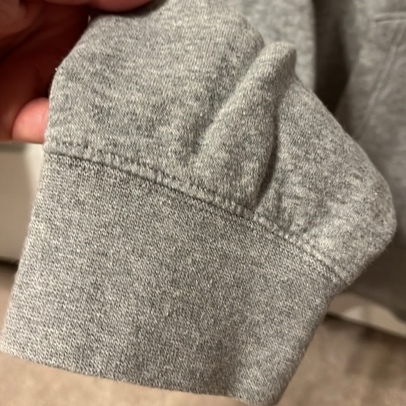 Nike gray heathered hoodie - Picture 3 of 7
